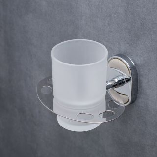 Стакан для зубных щёток РМС A6020-1 хром